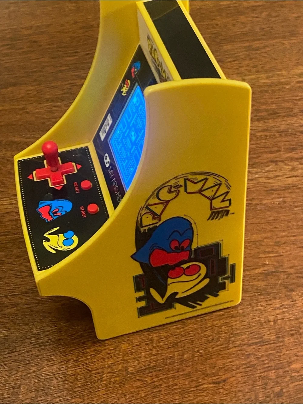 My Arcade Pac-Man Micro Player Mini Arcade Cabinet Handheld Electronic Game EUC